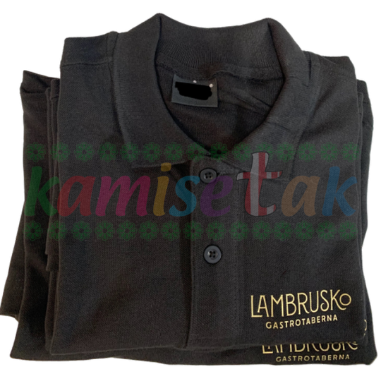 Polos negros Bar Lambrusco