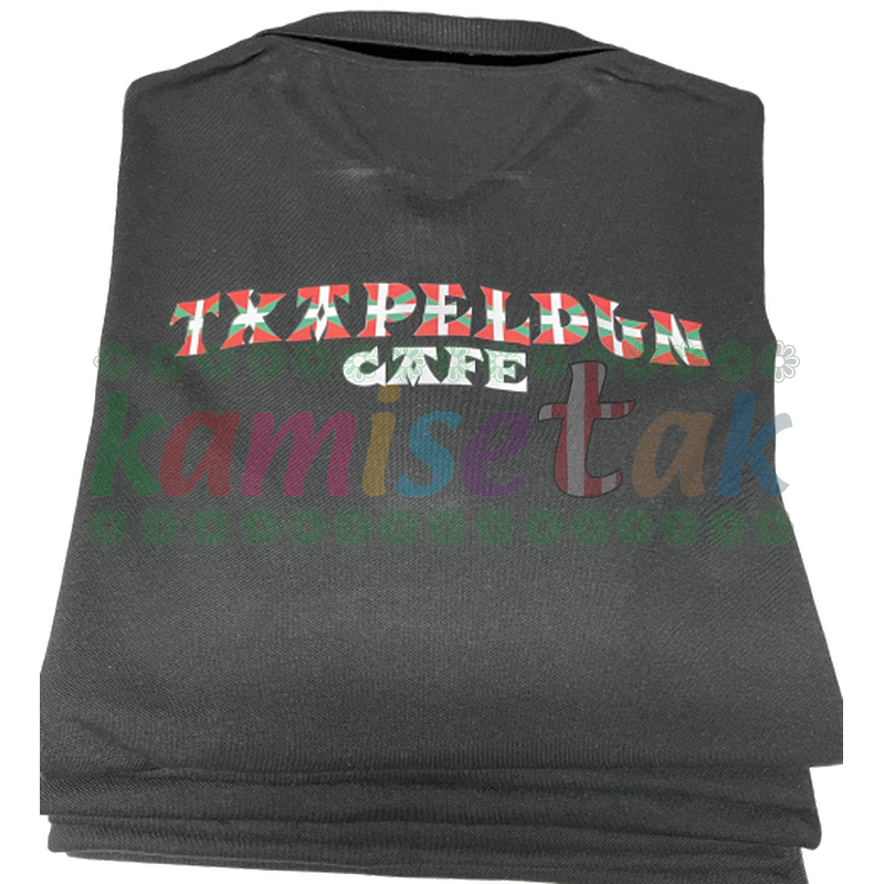 Polos negros Bar Txapeldun de Santutxu