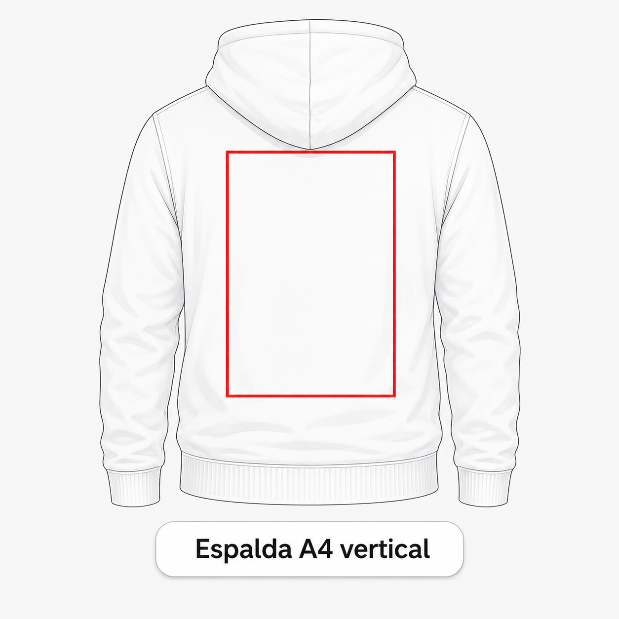 Espalda completa A4 vertical
