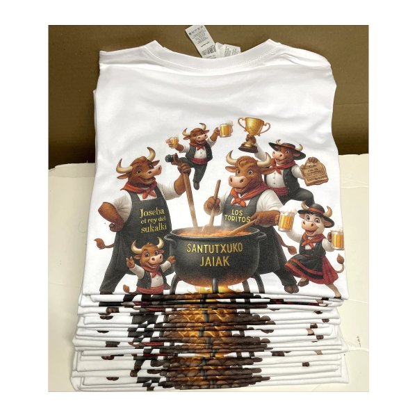 Camisetas "Los toritos de Santutxu..."
