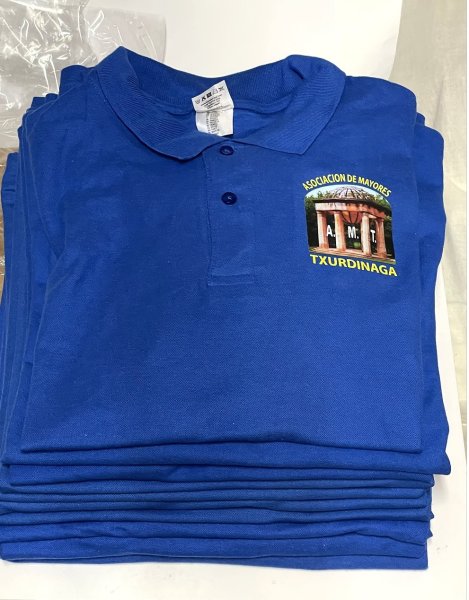 Polos Asociacion de Mayores de Txurdíanaga
