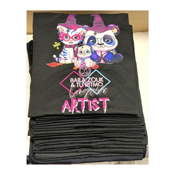 Camisetas de la Escuela de Baite "A tu ritmo"