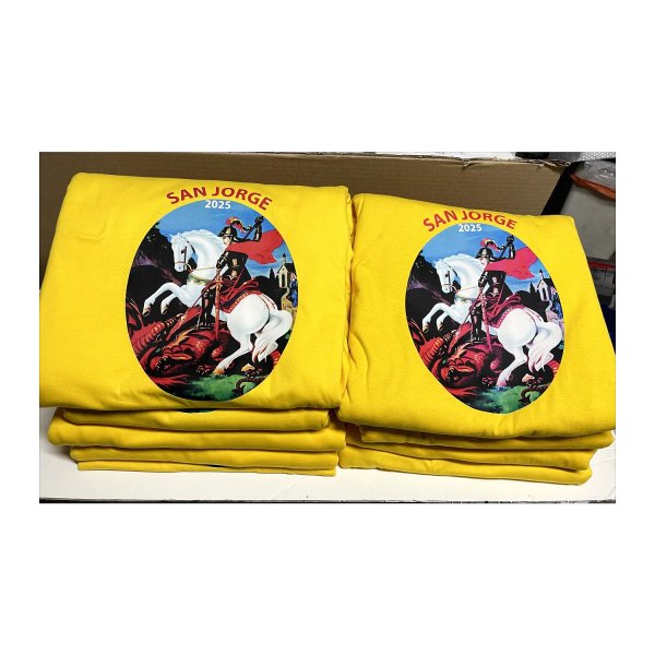 Camisetas celebración de San Jorge