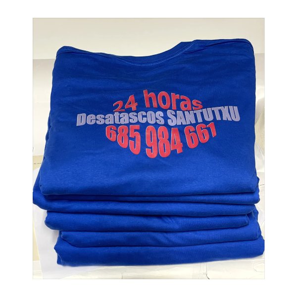 Camisetas Desatascos Santutxu