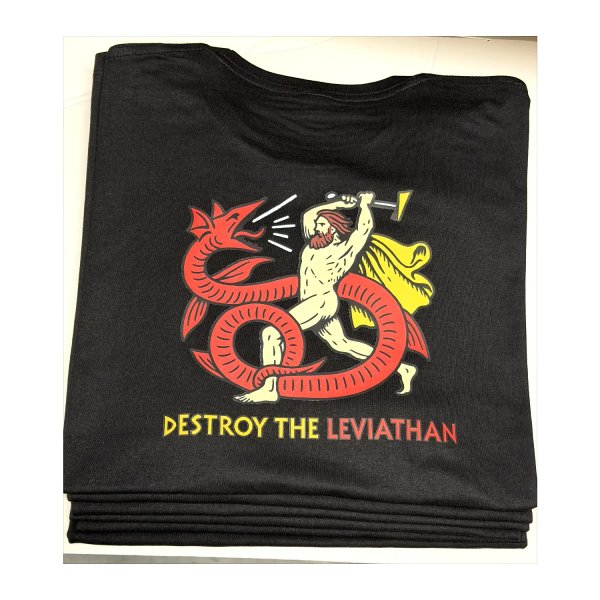 Camisetas Destroy the leviatan